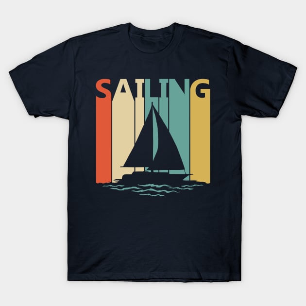 Vintage Retro Sailing Sailor Gift T-Shirt by GWENT